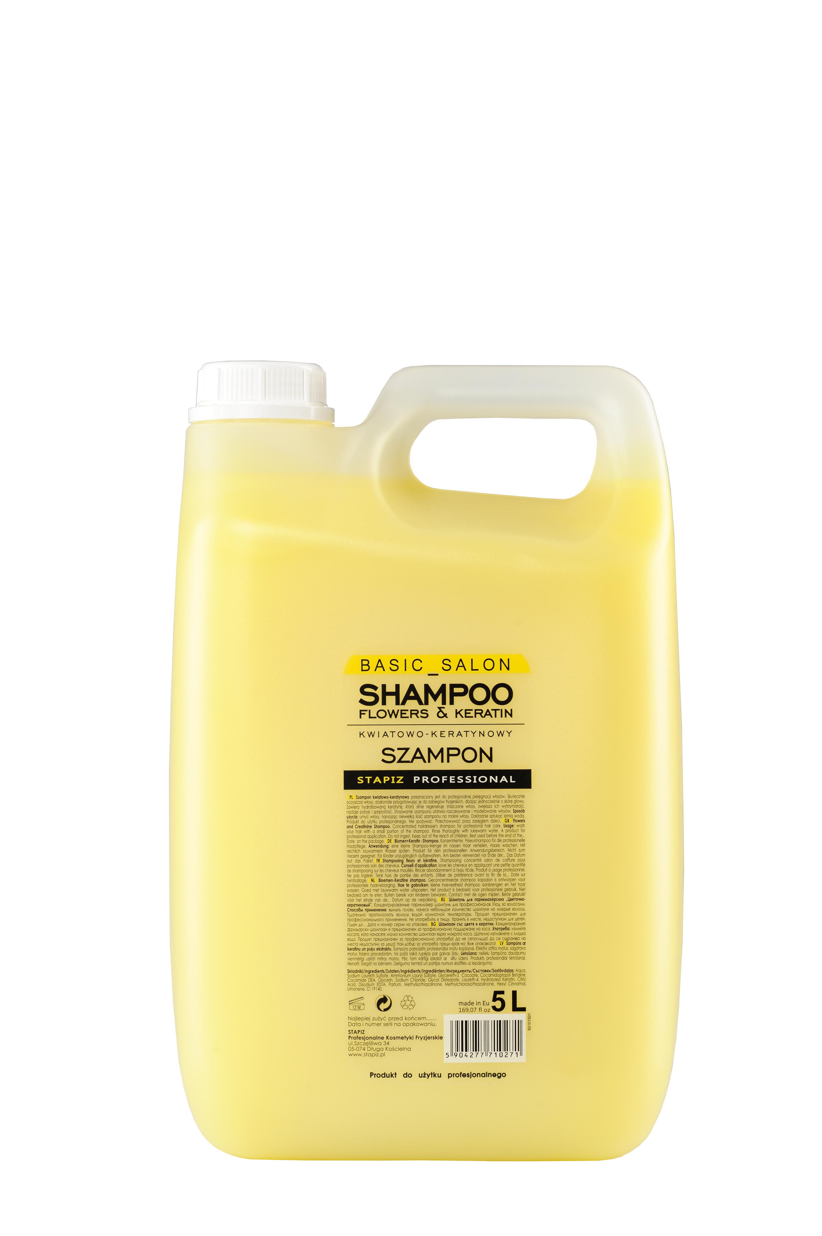 STAPIZ Floral-Keratin salon shampoo - 5000 ml