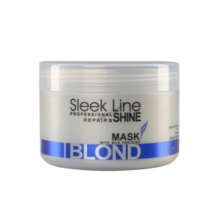 Silk hair mask SLEEK LINE" BLOND