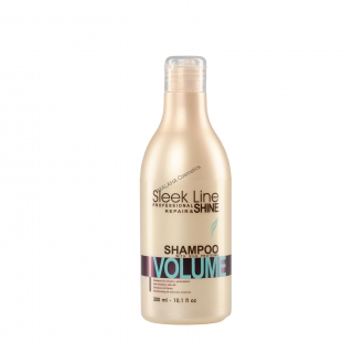 Silk shampoo "SLEEK LINE" VOLUME